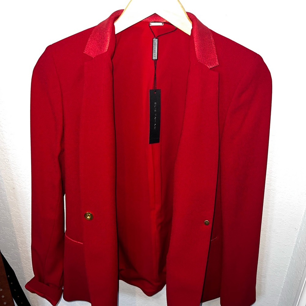 New red blazer!